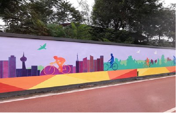 建德墙体彩绘-围墙