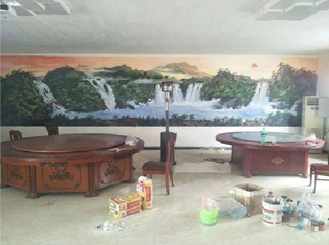 建德墙绘-写实风景