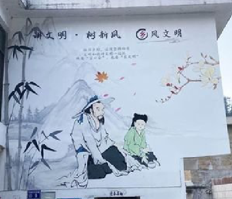 建德分享几个墙绘保养知识。