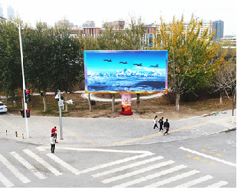 建德户外大屏广告投放要点。