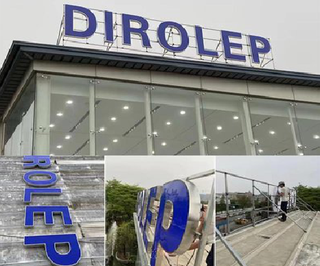 建德楼顶发光字安装的注意事项。